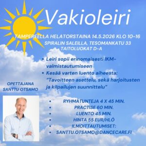 Santtu Otsamon vakioleiri 14.5.2026
